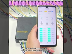 Enerkey 2~24S 10A Li-ion LiFePo4 LTO Bateria Balanceador ativo inteligente IOS Android