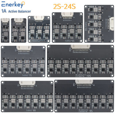 comprar 1A 2S - 24S Balanceador ativo BMS Lítmio Lifepo4 Bateria Balanceador BMS Indutivo Fabricação em linha