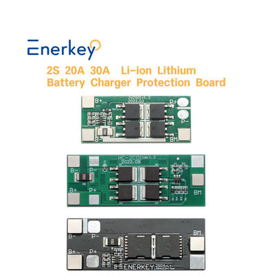 comprar Enerkey 2S 20A 30A Bateria de lítio de iões de lítio 18650 Carregador PCB BMS placa de proteção para motor de perfuração Fabricação em linha
