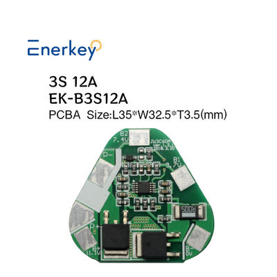 comprar Enerkey 3S 12A 11.1V 12.6V 18650 Baterias de lítio de iões de lítio BMS Proteção placa de PCB para carro elétrico Fabricação em linha