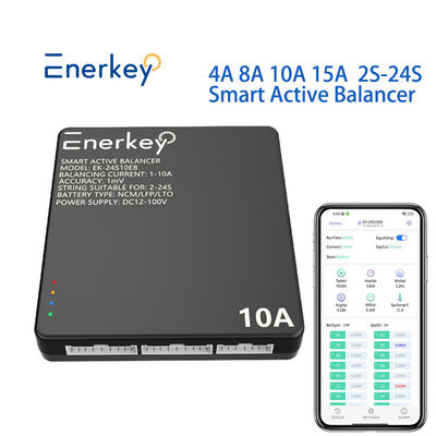 comprar 8S 16S 20S Smart Active Balancer BMS 4A 8A 10A 15A Bateria Li-Ion / Lifepo4 / Lto Fabricação em linha