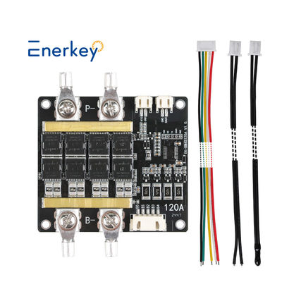 comprar Enerkey BMS 4S 12V 120A placa de proteção de bateria de iões de lítio 3.2V com BMS de equilíbrio para 18650 bateria 12V Fabricação em linha