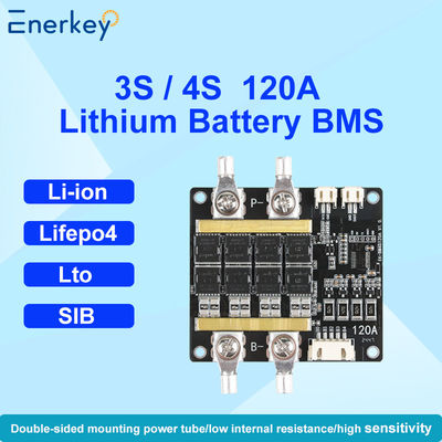 comprar Enerkey Hardware BMS 3S 4S 12V 60A 80A 100A 120A LiFePO4 Bateria PCB com Balanço para Motos Fabricação em linha