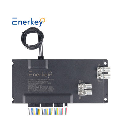 comprar BMS Enerkey Smart Active Balance EK-B24S8E300A 16S-24S 15A-300A BMS com Equalização Ativa 1A-8A Suporte CAN/RS485 Fabricação em linha
