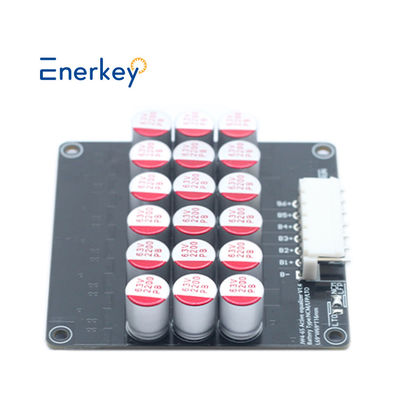 Enerkey 4-6S 5A Balanceador ativo Bateria condensador Equalizador placa para 12V 24V 6s BMS Para armazenamento de energia RV