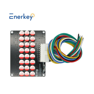 Enerkey 8S 24v 5A Balanceador ativo LIFEPO4 Equalizador de células de bateria de lítio para armazenamento de energia industrial