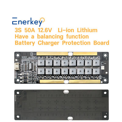 12.6V 3S 50A Balanceador Activo BMS Para Bateria de Lítio Ternar Sistema de armazenamento doméstico