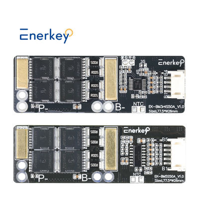 Enerkey 3s 4s 5s 50A BMS Para 14,4V 14,8V Bateria de iões de lítio/lítio/lítio-polímero 12V 12,8V