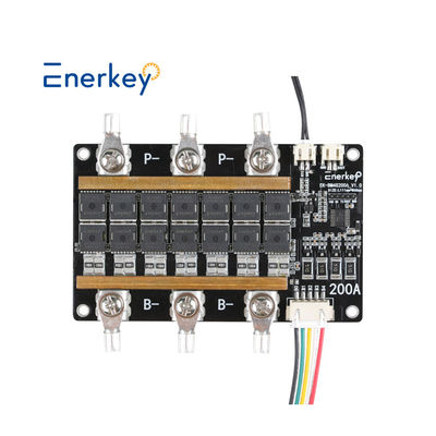 Enerkey 4S LifePo4 BMS 200A 3.2V placa de proteção 12.8V bateria para inversor de auto-iniciação