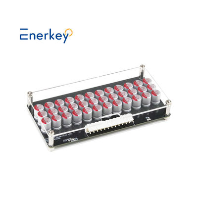 Equalizador ativo de lítio Enerkey 9S 10S 11S 12S 5A Equilibrador ativo com acrílico para bateria Li-ion/Lto/Lifepo4